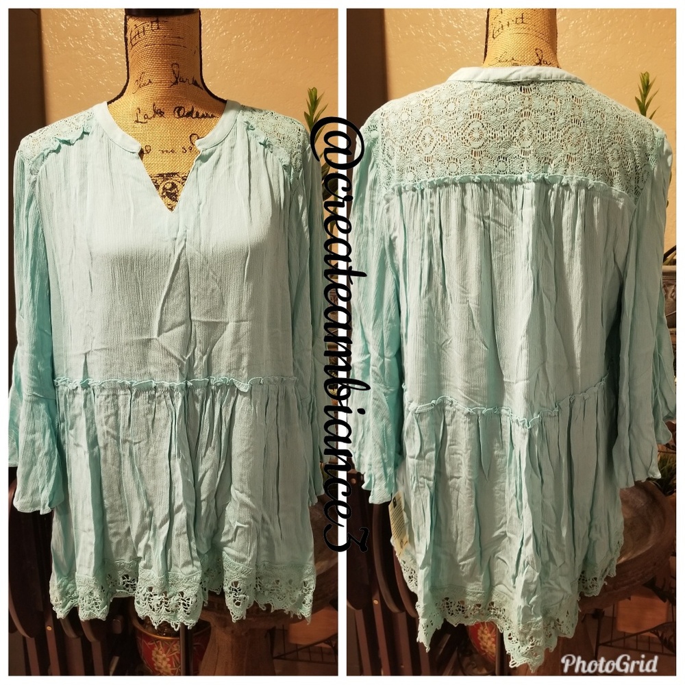Democracy Peplum Top - Picture 4 of 4